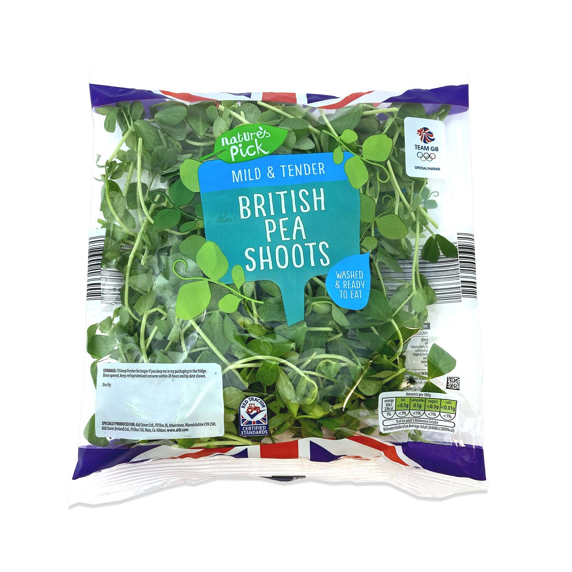 Nature's Pick British Pea Shoots 75g